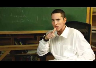 Eminem Goes Back To High School [Video]