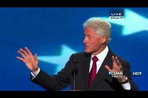 Bill Clinton’s (@billclinton) 2012 DNC Speech [Full Video]