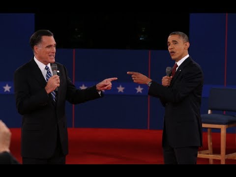 President @BarackObama Vs @MittRomney Second #PresidentialDebate2012 [Full Video]