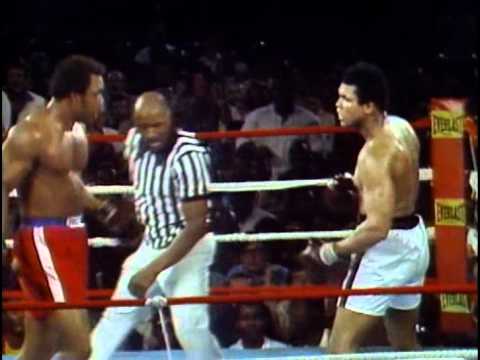 George Foreman Vs. Muhammad Ali – Oct. 30, 1974 [Video]