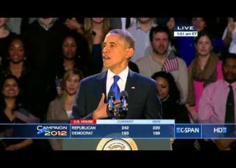 President Barack Obama (@BarackObama) 2012 Election Victory Speech [VIDEO]