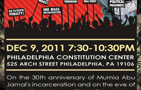 Historic Event For Mumia x Troy Davis To Be Held On Dec 9 at National Constitution Center