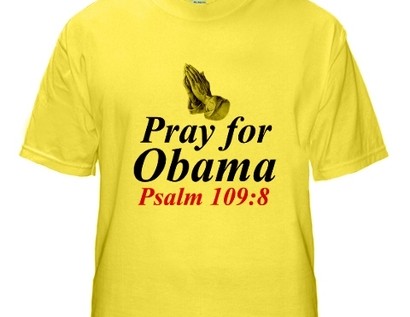 Is This T-Shirt Praying for Obama's Assassination?