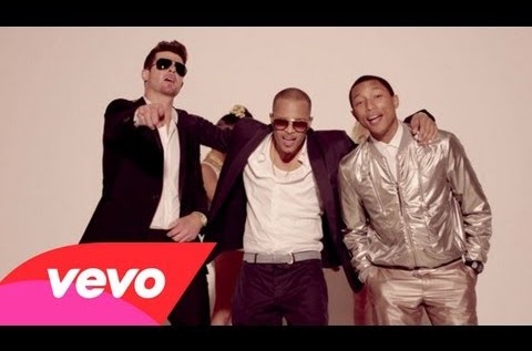 Robin Thicke (@RobinThicke) – #BlurredLines Feat T.I. (@Tip) & Pharrell (@Pharrell)