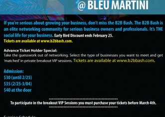 [EVENT] B2B Networking Bash Comes To Philly March 7th