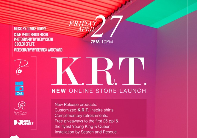 [EVENT] @Curran_J Presents: K.R.T. New Online Store Launch