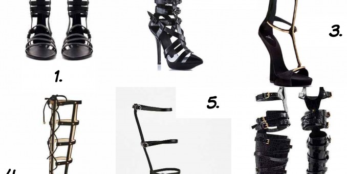 Get the Look! Gladiator Sandals (By: @MissKiaDenise)