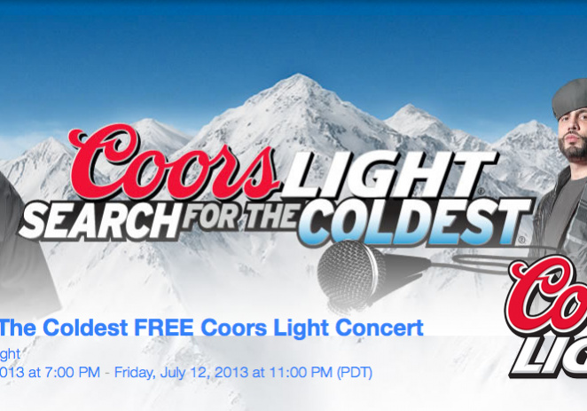 @CoorsLight Presents: #SearchForTheColdest w/@DJDrama @FrenchMontana @BunBTrillOG & @IceCube 7/11 @EFactoryPhilly