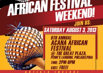 [EVENT] The 6th Annual ACANA African Festival @ Penn’s Landing