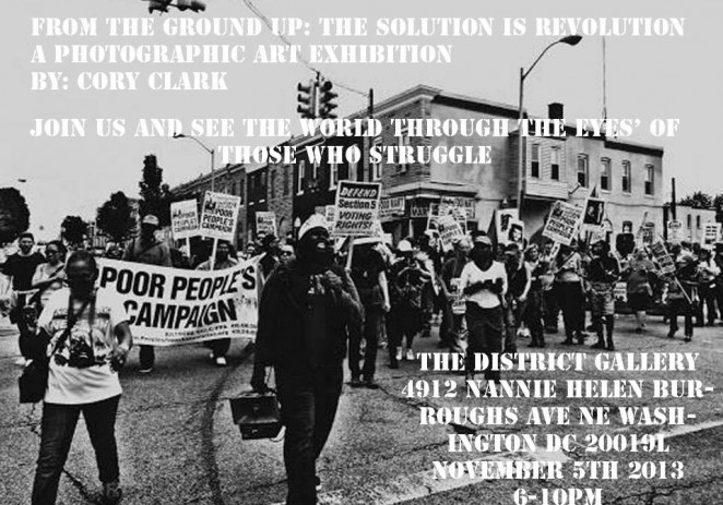 [EVENT] From the Ground Up: The Solution is Revolution – Fine Art Photography Exhibit Opening