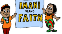 On The Seventh (Last) Day Of Kwanzaa: Imani (Faith)
