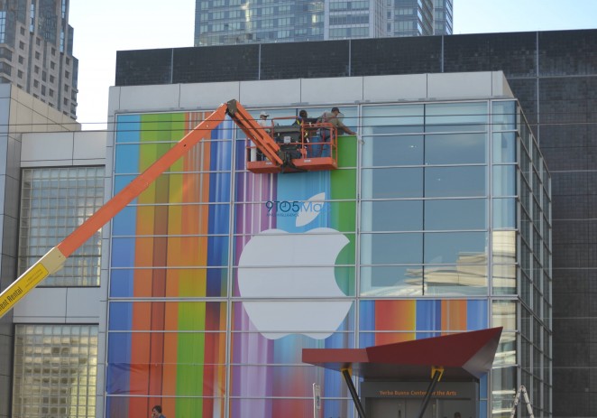 Apple Starts Prepping Yerba Buena Center For September 12th iPhone 5 Event [HD PHOTOS]