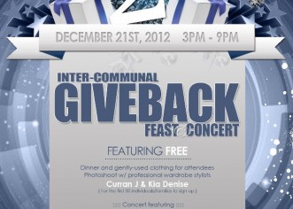 [EVENT] SECOND ANNUAL PHILADELPHIA INTER-COMMUNAL GIVEBACK FEAST/CONCERT THIS FRIDAY 12-21-12