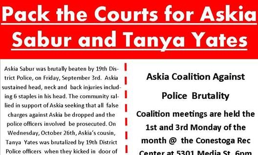 Pack the Courts for Askia and Tanya