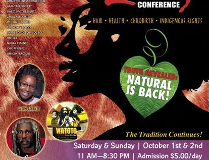 Annual International Locks Conference: Natural Hair, Wholistic Health Oct 1 -2nd