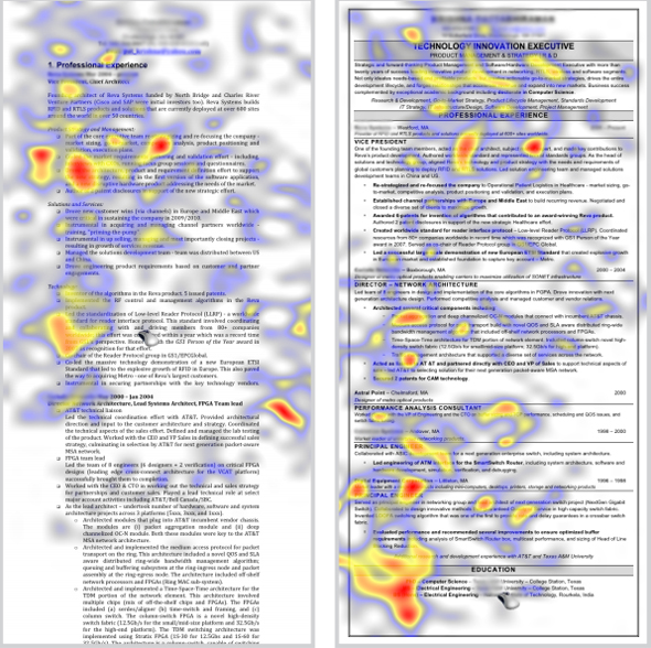 What Recruiters Look At During The 6 Seconds They Spend On Your Resume