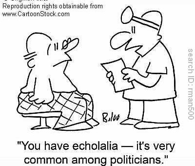#IAmNotADictionary Word Of The Day: Echolalia
