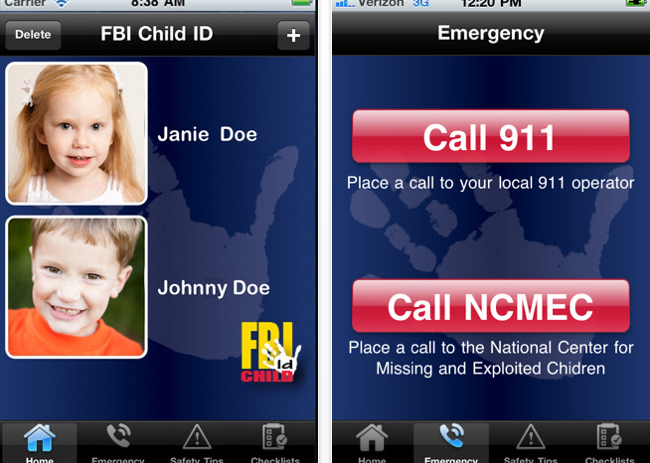 FBI Launches Child ID App To Help Identify and Find Missing Kids